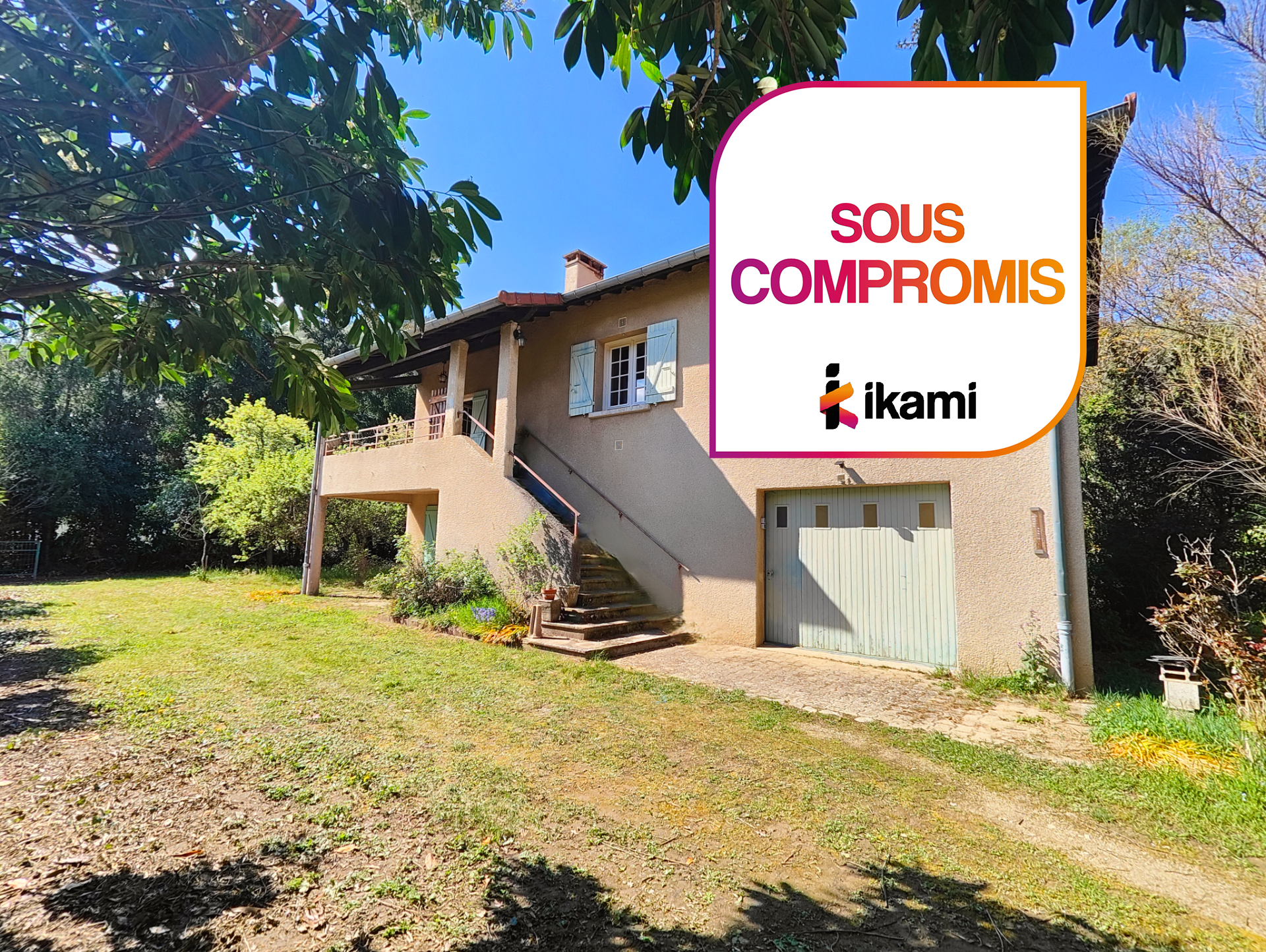 Maison familiale avec beau terrain