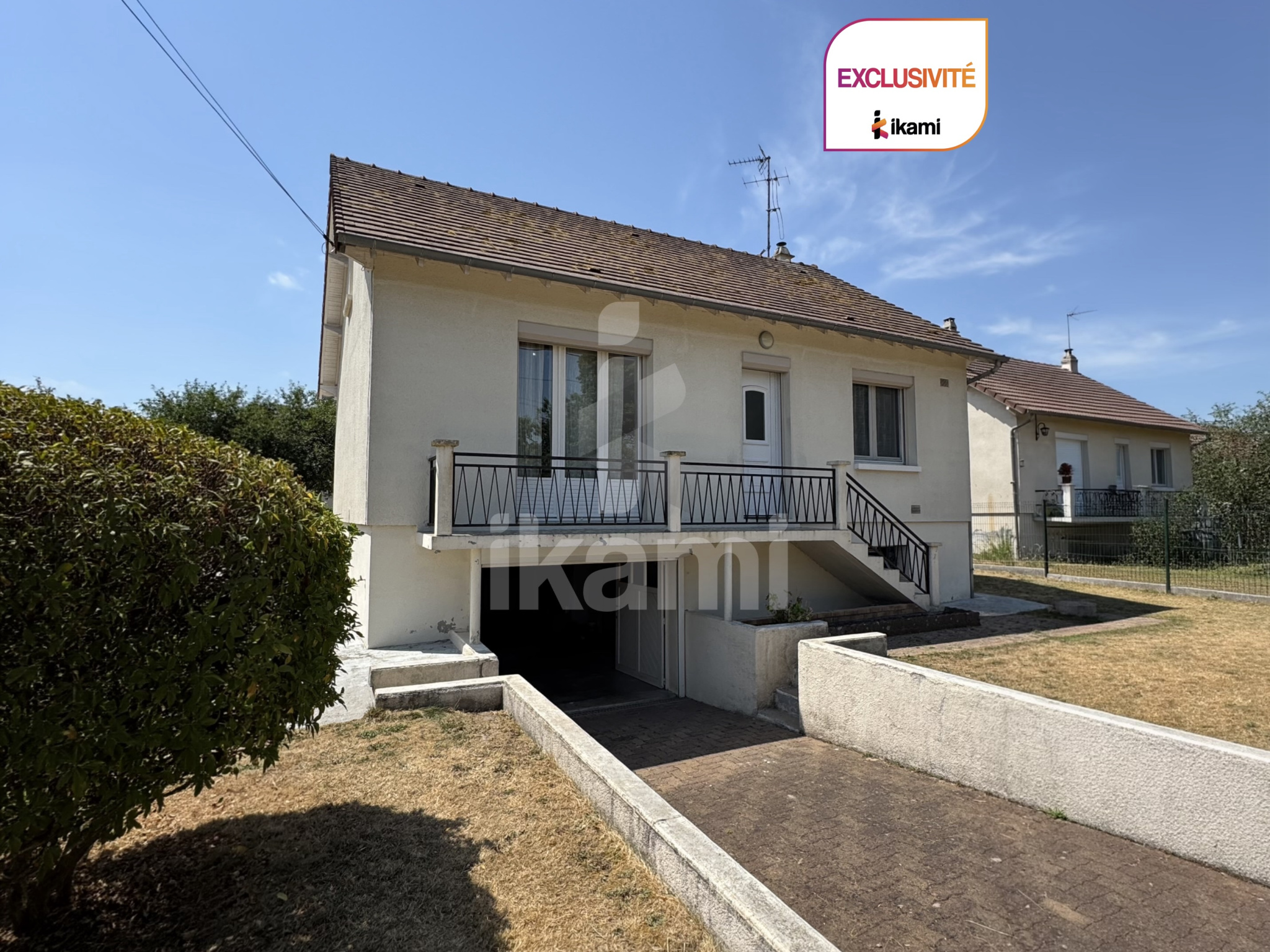 Maison fonctionnelle 4 pièces avec jardin