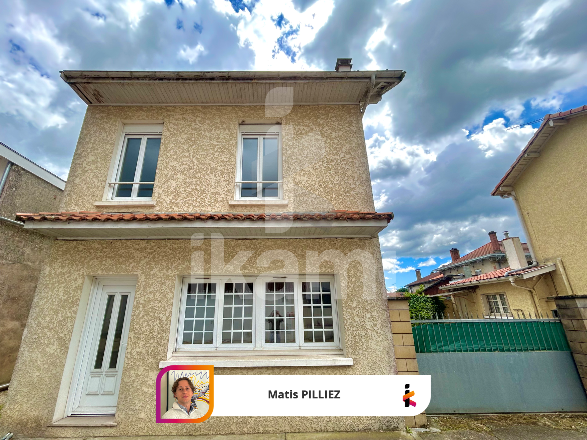 Maison de ville 4 pièces  avec jardin au coeur du centre de S