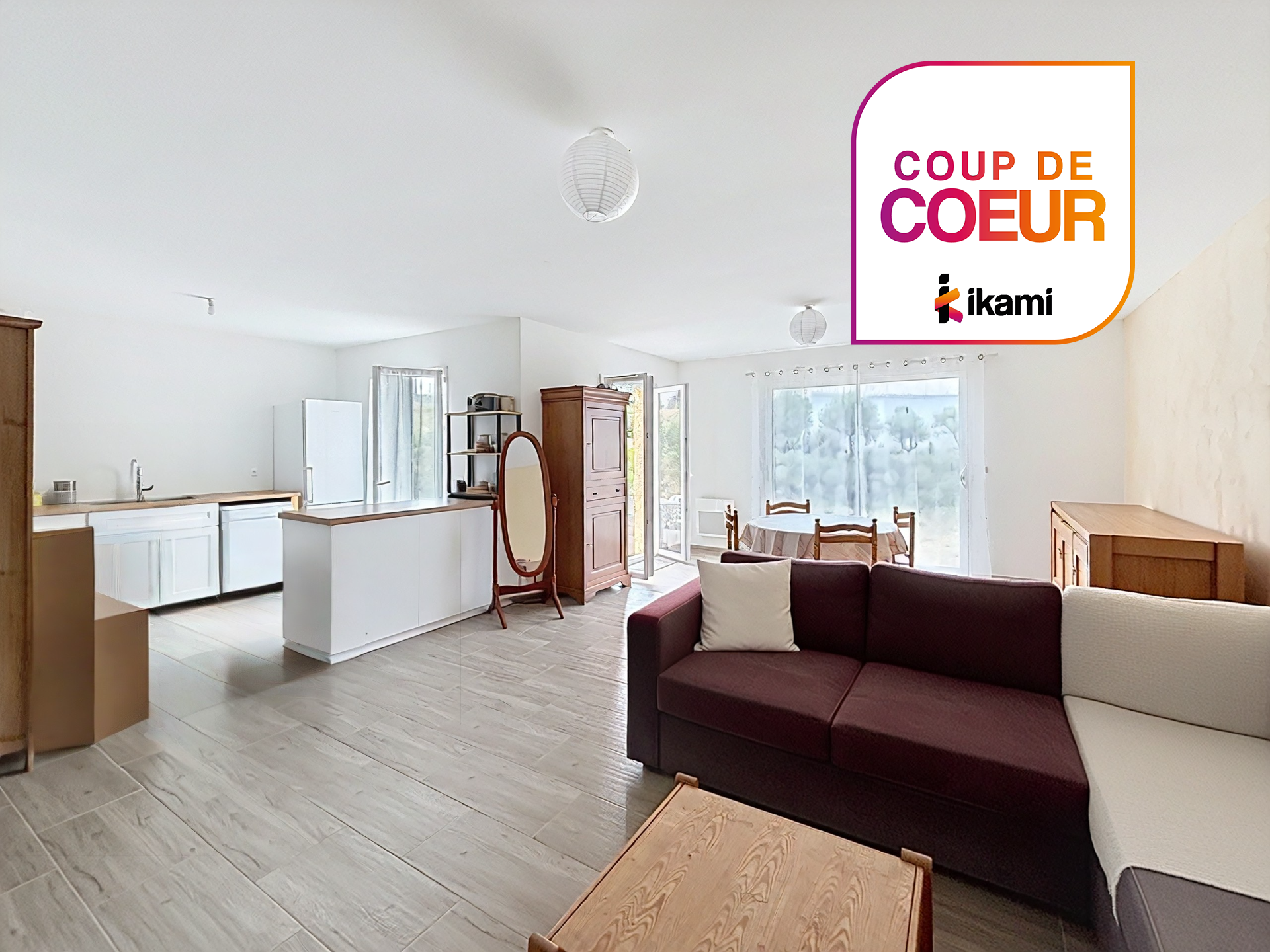 MAISON PLAIN-PIED 92 m2 - GARAGE -PROCHE ST BAUZILLE DE PUTO