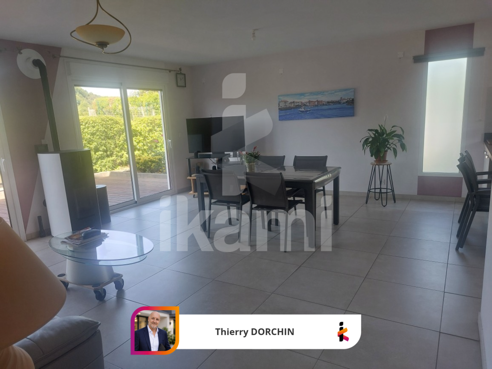 Briscous : grande maison avec terrasse