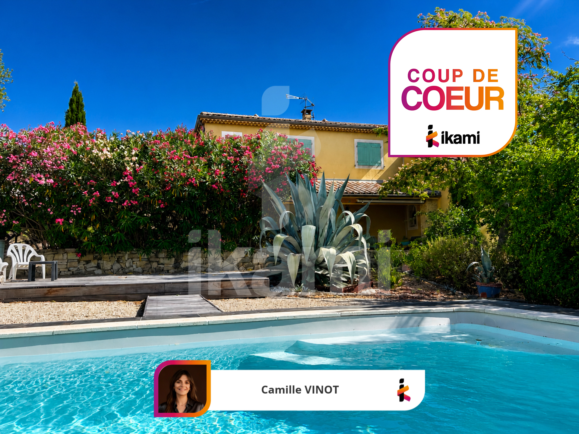Magnifique propriété d'environ 2 100 m2 avec piscine et mais