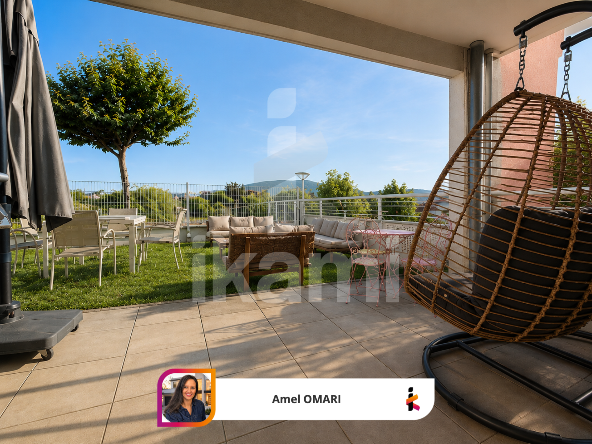 VILLE-LA-GRAND T3 65 m2 avec 72 m2 d'extérieur Vue Salèv