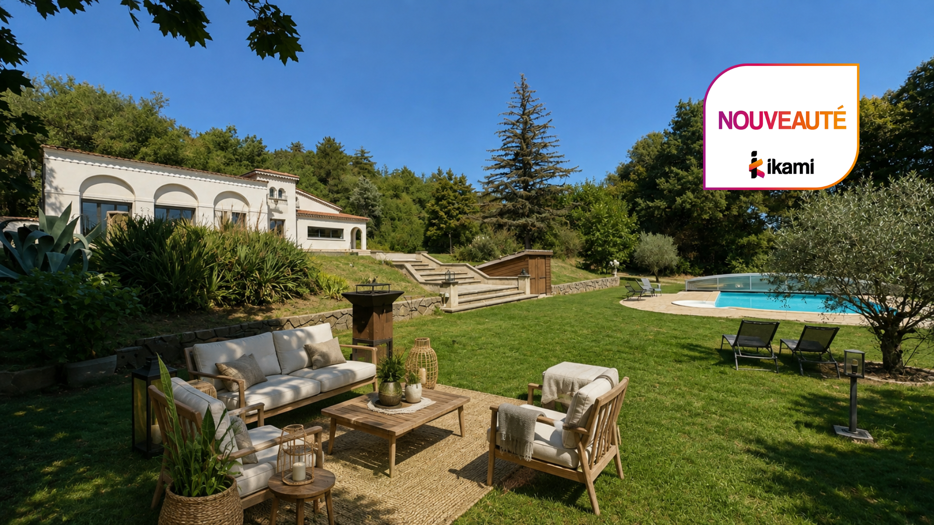 Maison d'architecte Parc de 1,5 hectare Beaumont-lès-Val