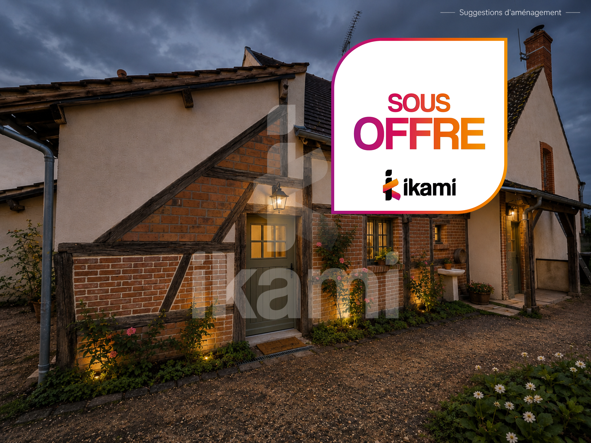 Maison de bourg avec beau potentiel au coeur de la Sologne