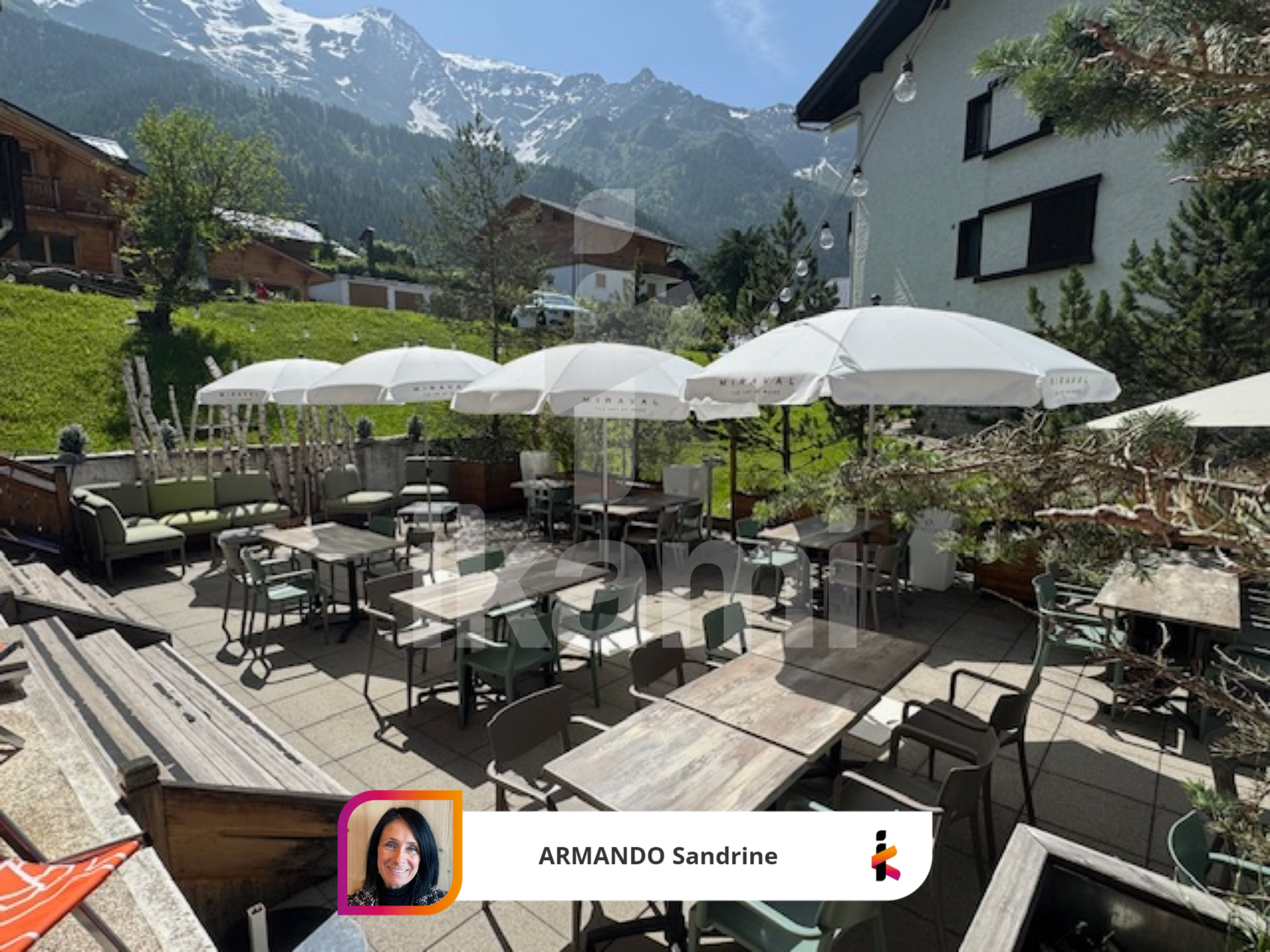 CONTAMINES-MONTJOIE RESTAURANT/BAR 350 M2