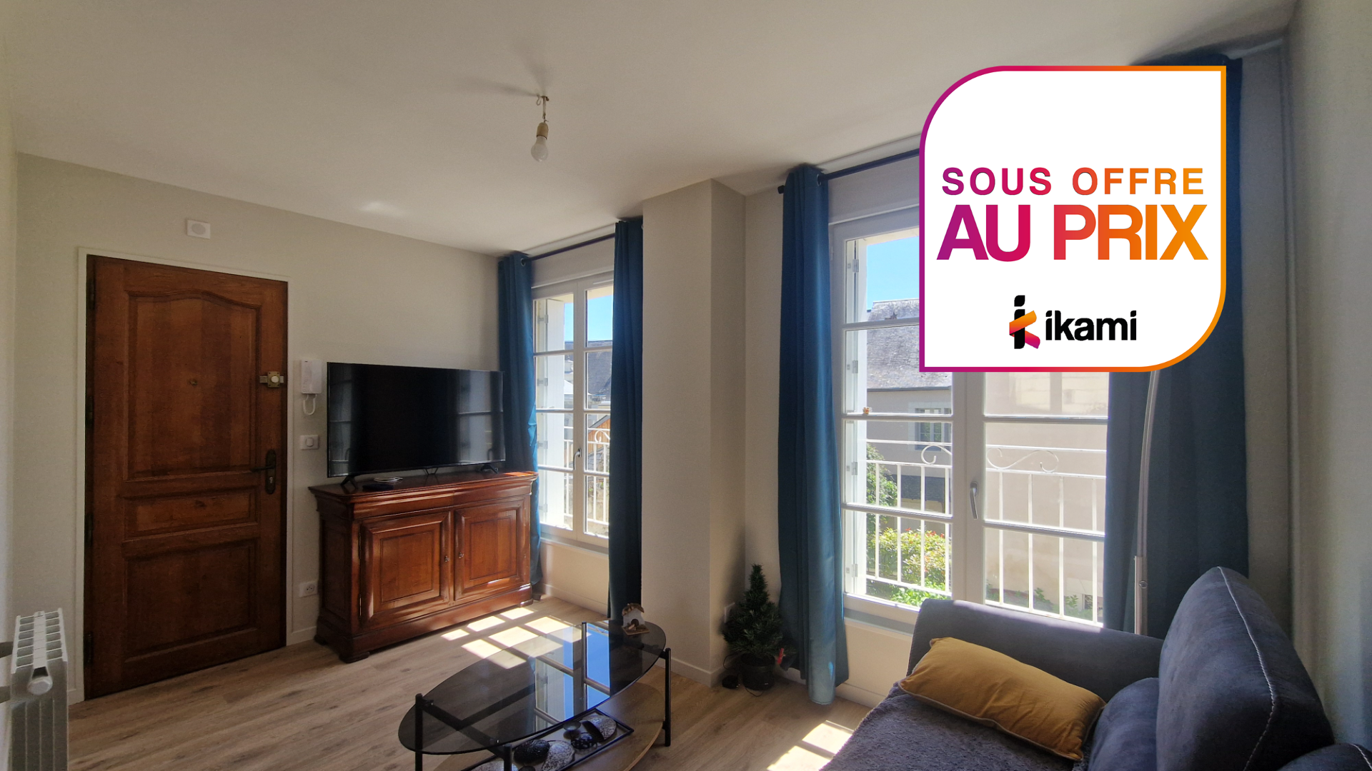 Appartement T3 clé en main en hypercentre de Bourgueil